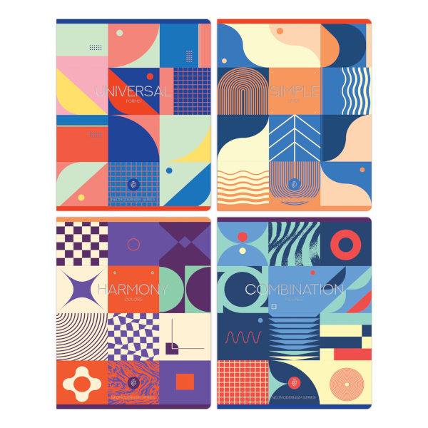 Тетрадь 48л А5 клетка "Wrong form" картон, ассорти N5c48-47889 Greenwich Line