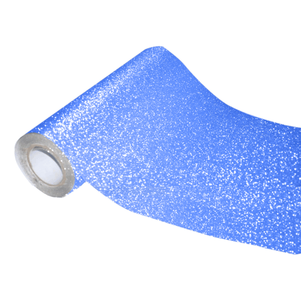 Пленка самоклеящаяся 45*100см deVENTE "Блестки" лазурно-синий, 100мкм 8117304