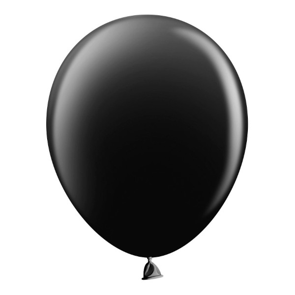 Набор шаров "Пастель" d-30см, 100шт, черный 912012 Шаринг