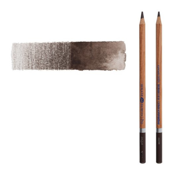 Карандаш акварельный Невская палитра "Белые ночи" №411 (сепия коричневая) круглый, дерево 158-411