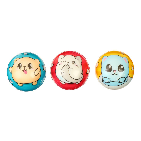 Мяч "Малыши" 63мм, ассорти 9798085 Funny toys