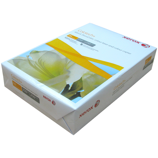 Бумага А4 "Xerox Colotech Plus" 250г/м2 (250л) (катег.к-ва А++) для лазерной печати