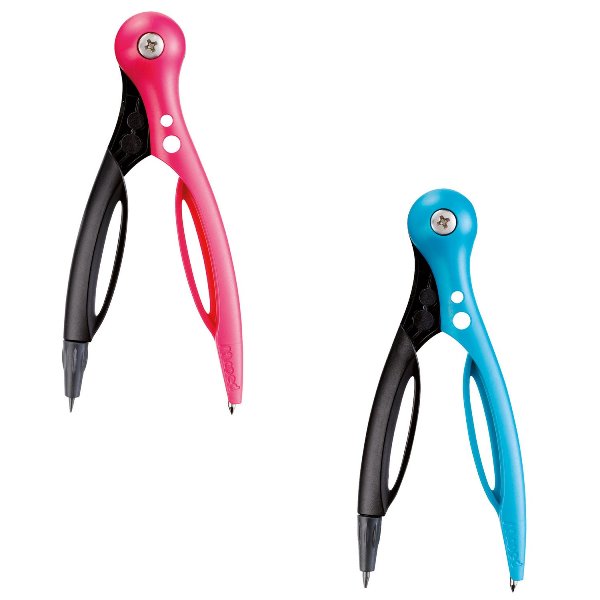 Циркуль Maped "Essentials" 120мм, пластик, пакет, ассорти 018100