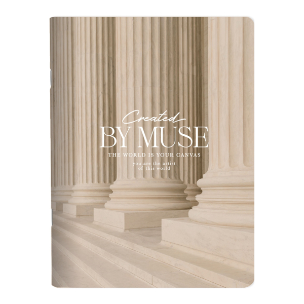 Тетрадь 48л А5 клетка "Muse. Лестница" картон, рисунок N5377 Be Smart