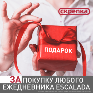 Подарок за покупку ежедневников Феникс+