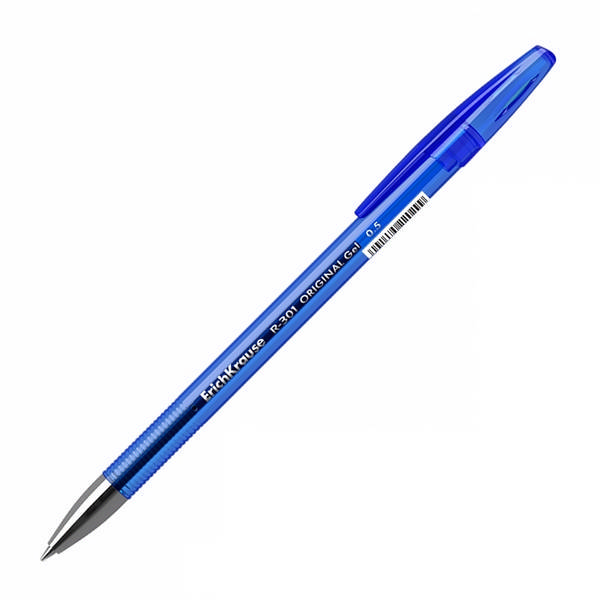 Ручка гелевая 0,5мм, синий, тонир. корп. "R-301 Original Gel Stick" 40318 Erich Krause