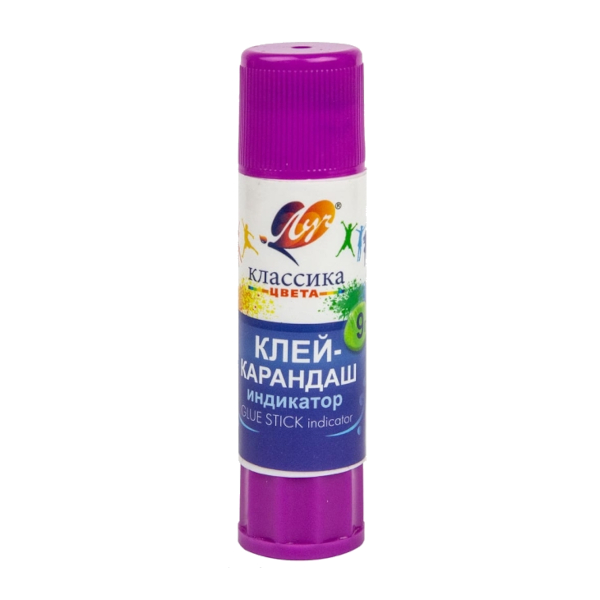 Клей-карандаш 9г, ПВП "Классика цвета" 34С 2257-08 Луч