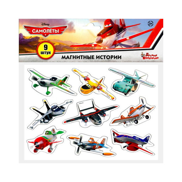 Развивающая игра "Магнитные истории. Самолеты" 03798 Десятое королевство