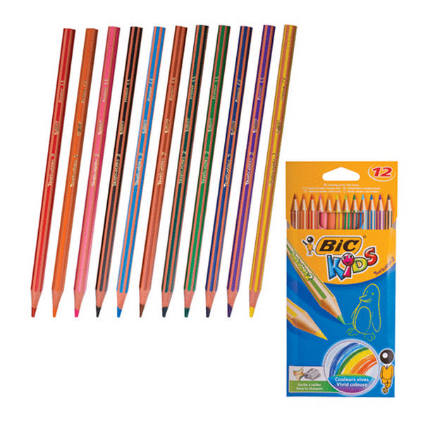 Карандаши Bic "Tropicolors2" 12цв. 832566