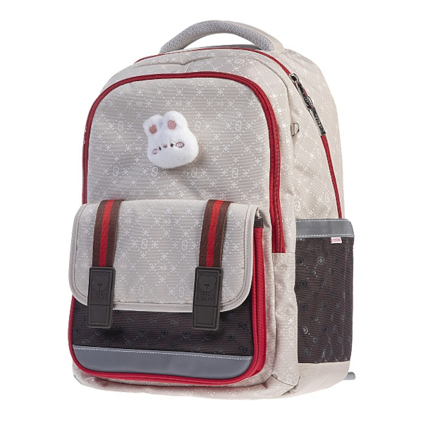 Рюкзак Hatber NEW "Style beige" 2отд., 3кармана, 40*29*14см NRk_16134