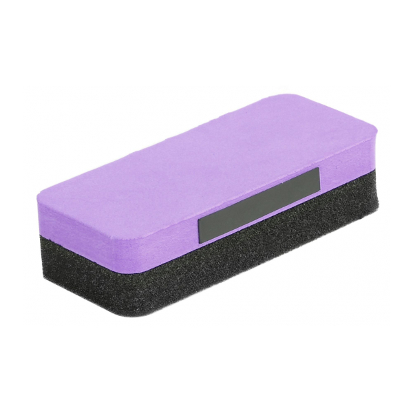 Губка для маркерной доски 110*50*27мм Attache магнитная, фиолетовая WB5580