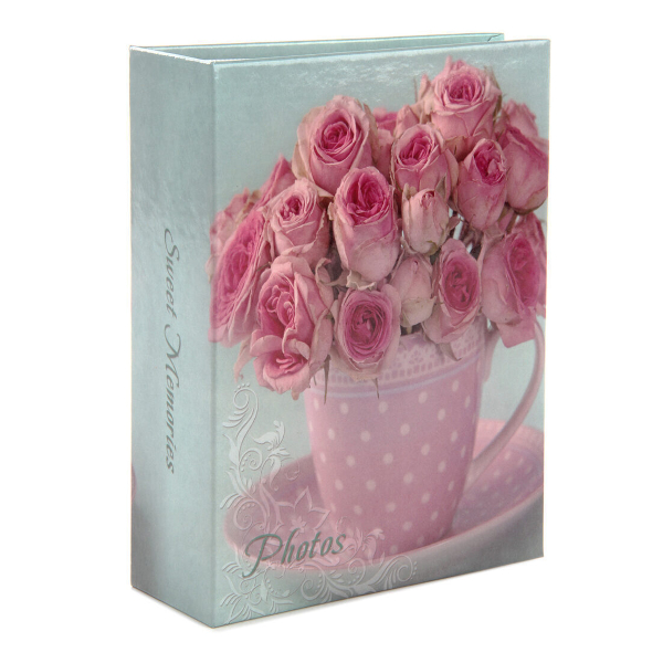 Фотоальбом на 100ф 10*15 Pioneer LM-4R100 "Delicate flowers. Розы" кармашки 91451
