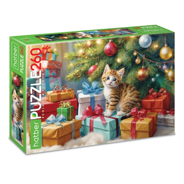 Пазлы 260 элем. "Eco. Любимый праздник" А4 330*220мм 260ПЗ4_35287 Hatber