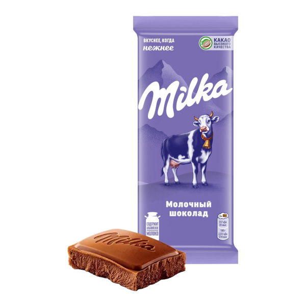 Шоколад "Милка. Молочный" 80гр ФНфн59964