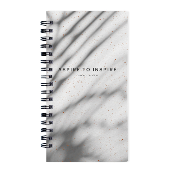 Блокнот А6+ 100л "Sence. Тень" клетка, гребень, тв.обл., картон, рис N3733 Be Smart