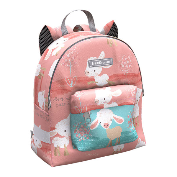 Рюкзак Erich Krause "EasyLine Mini Animals 6L Кудрявая овечка" 25*22*11см 56705