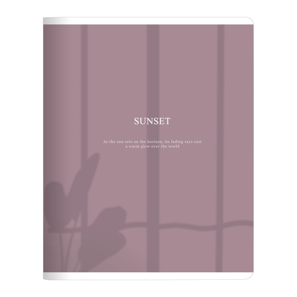 Тетрадь 48л А5 клетка "Shadow. Фиолетовый" картон, рисунок N5359 Be Smart