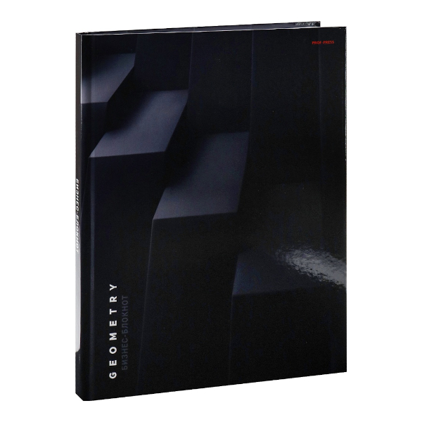 Блокнот А4 160л "Темные ступени" клетка, сшивка, тв.обл., 7БЦ, рисунок Б160-1359 Проф Пресс