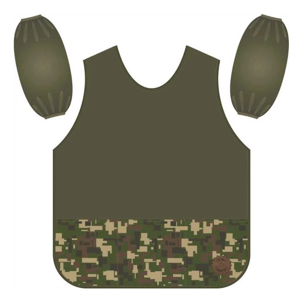 Фартук-накидка для уроков труда+нарукавники "Be superior" 44*60см, 3 кармана PA0006-04 Lamark