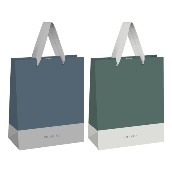 Пакет бумажный 23*18*10см "Serene colors" ассорти MS_66150 MESHU