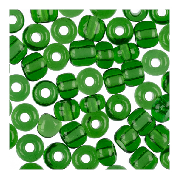 Бисер "Zlatka" (0001-0013) №0007B т.зеленый 10гр GR06/0
