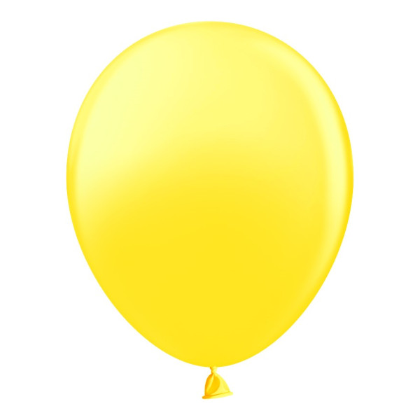 Набор шаров "Пастель" d-30см, 100шт, желтый 912010 Шаринг