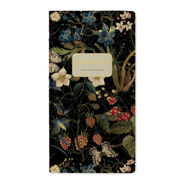 Блокнот А6 30л "Лесные ягоды" клетка, сшивка, мягк.обл., картон, рисунок 7-30-001/27 Bruno Visconti