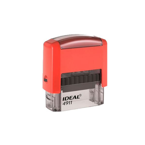 Оснастка для штампа 38 * 14мм IDEAL 4911 красная