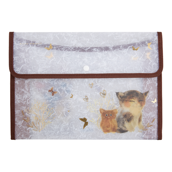 Папка для тетрадей А4 1отд., пластик, молния "Огненный робот" 69289 Феникс+