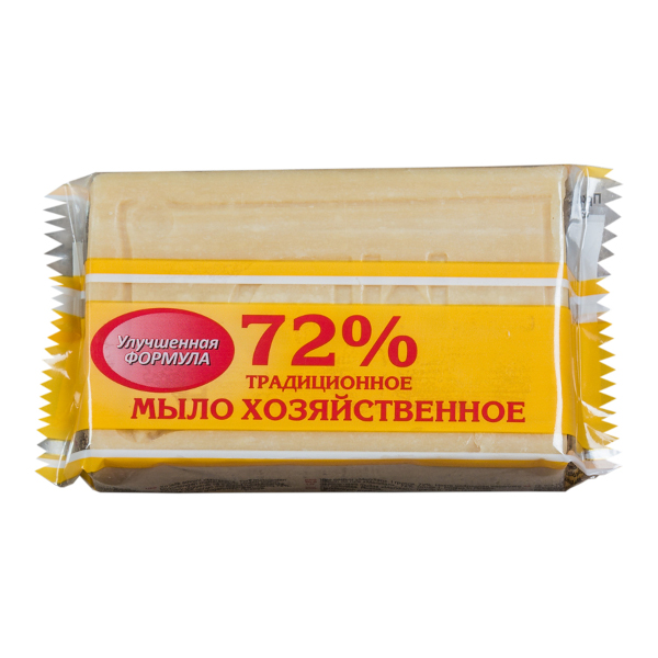 Мыло хозяйственное "Традиционное" (72%) 200г Меридиан 602372