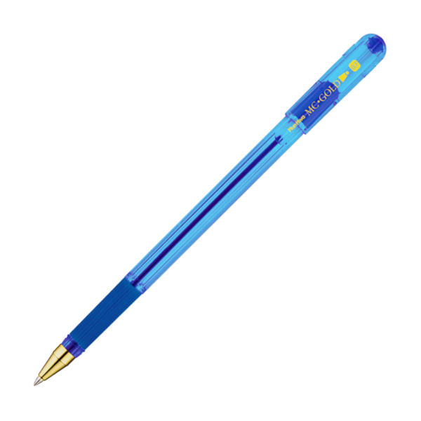 Ручка шар. масл. осн. 0,7мм, синий, тонир. корп. "MC Gold" BMC07-02 MunHwa