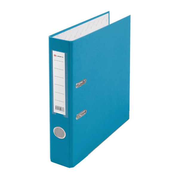 Файл А4, 50мм, картон/пленка, карман, кант, голубой AF0601-LB/AF0601-LB1 Lamark