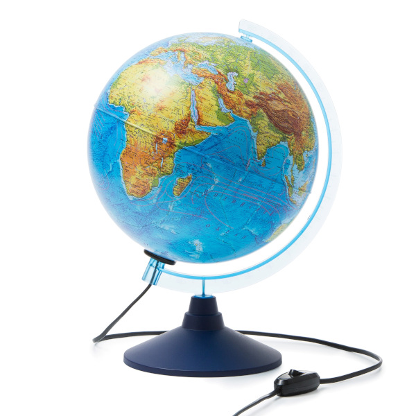 Глобус Globen Классик Евро D=25см физический, подставка, подсветка Ке012500189