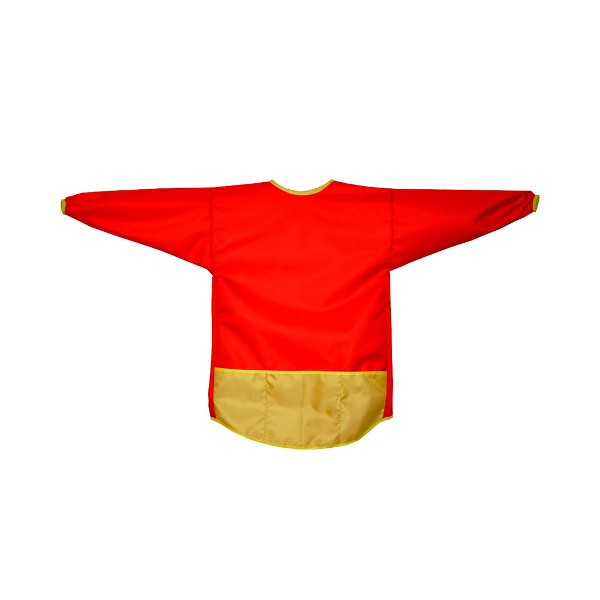 Фартук-кимоно для уроков труда "Цветик" 105*59см, полиэстер, красный 5745791 Невская палитра