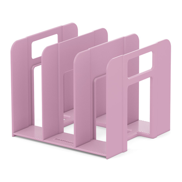 Лоток сортер 3отд. "Techno. Manga" 180мм, пластик, розовый 61496 Erich Krause