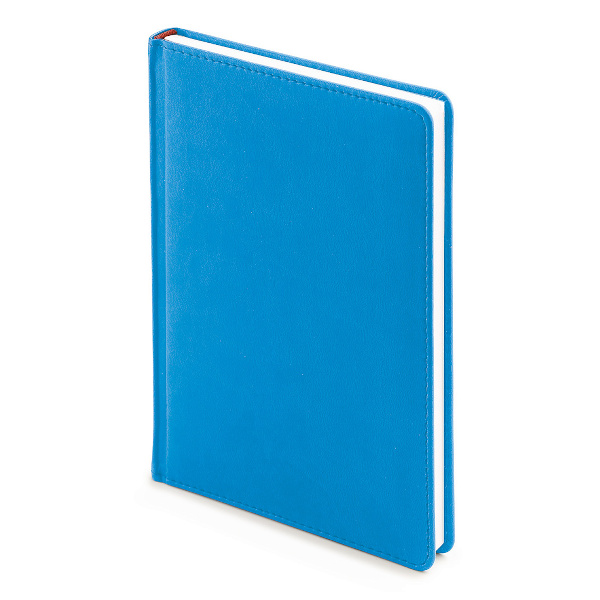 Ежедневник А5+ не дат Альт "Velvet" ярко-синий, линейка, иск. кожа 3-115/32