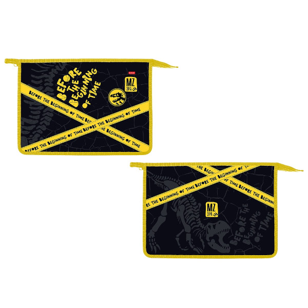 Папка для тетрадей А4 1отд., пластик, молния "Затерянный мир" AMc_03040 Hatber