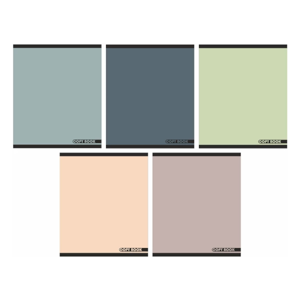 Тетрадь 48л А5 клетка "Цвет Моранди" картон, ассорти 4824-01 Lamark