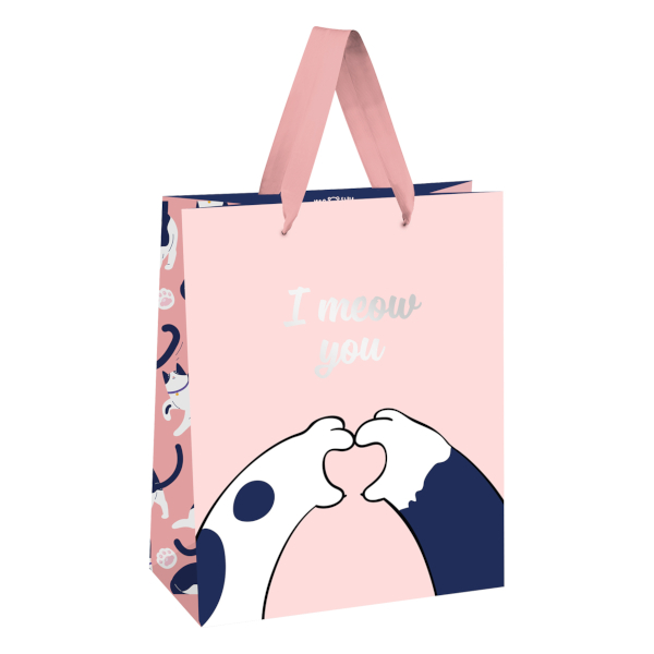 Пакет бумажный 23*18*10см "Paws" MS_66122 MESHU