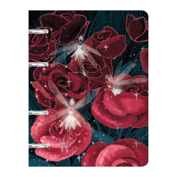 Тетрадь 100л А5 клетка на кольцах "Сказочный мир (Эксклюзив)" пластик, рисунок ТКПФ1005394 Listoff