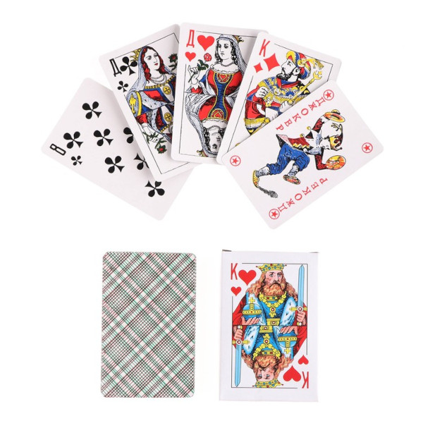 Игральные карты "Король" картон, 54 карты 261018