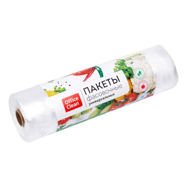 Пакет фасовочный 30*40см, ПНД, 12мкм (1уп*500шт) 317618 OfficeClean