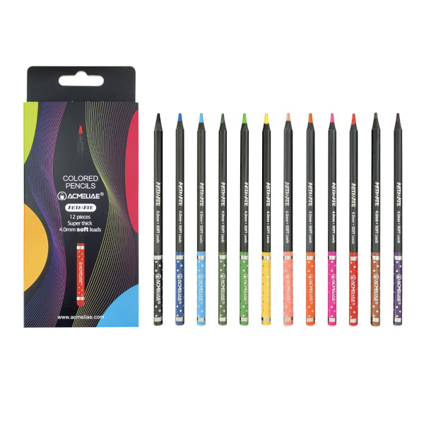 Карандаши 12цв, дерево, круглые "Blackwood Artmate" карт.уп. 43068 Acmeliae