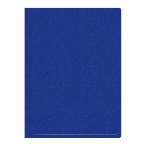 Папка 10 файлов А4, 15мм, 500мкм, синяя ECB10BLUE Buro