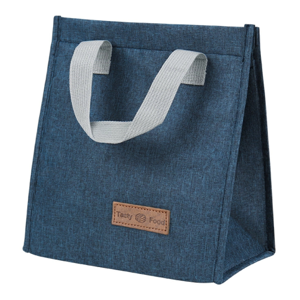 Сумка для обедов термос Darvish 25,5*22,5*13см, липучка, т.-синий DV-H-2033BL