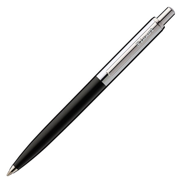 Ручка шар. автомат. 1,0мм, синий, черный/хром корп. "Star" 1125 Luxor