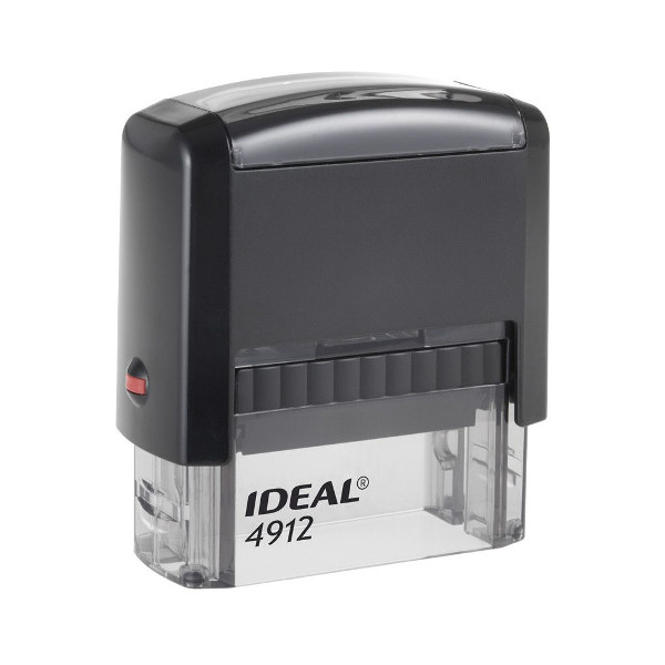 Штамп 5-стр. самонаборный 58 * 22мм Trodat Ideal 4913 черный 2 кассы символов 6005/6006