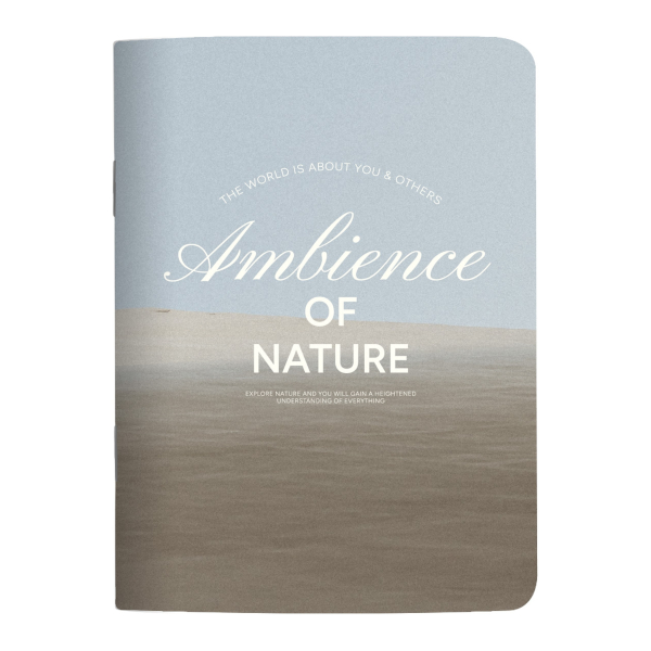 Блокнот А6- 32л "Ambience. Горизонт" клетка, скоба, мягк.обл., картон, рисунок N5263 Be Smart