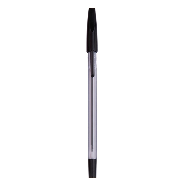 Ручка шар. 0,7мм, черный, прозрач. корп. D00308-BK Dolce Costo