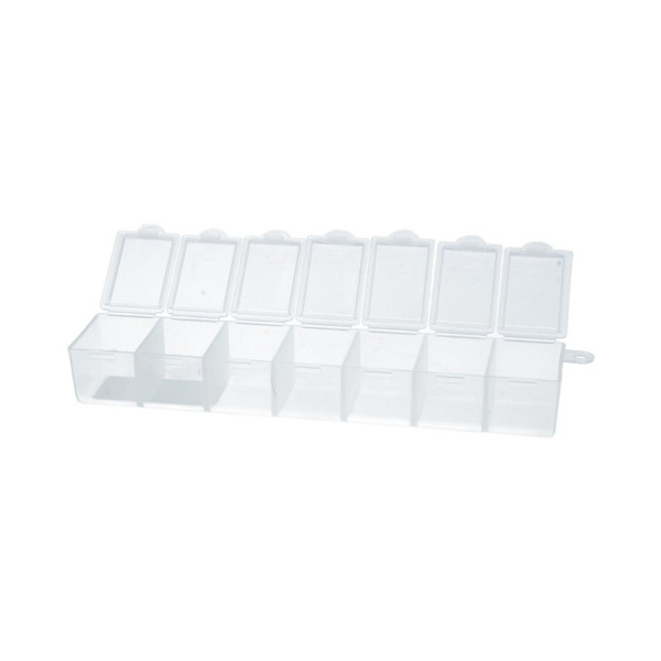 Коробка для швейных принадл. Gamma пластик, прозрачный T-35